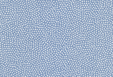 Baumwollstoff Serie "Capri" - Weiße Sternchen auf Jeansblau