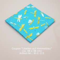 Coupon Libellen auf Himmelblau