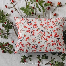 Baumwollstoff Hagebuttenzeit