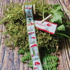 Webband Fliegenpilz und Elfen