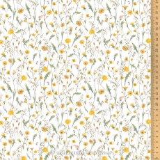 Baumwollstoff Wiesenblumen