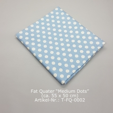 Fat Quarter aus der Serie "Medium Dots"