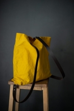 Yellow Organic Cotton Dry Oilskin