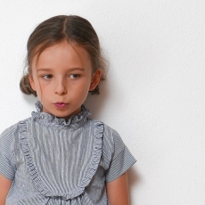 IDA Bluse und Kleid - Mädchen 3 - 12 Jahre
