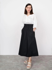 Schnittmuster Elastic waist maxi skirt (Mini bis 3XL)