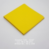 Baumwollstoff Serie "Kopenhagen" - Uni Gold