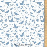 Baumwollstoff Vogelsommer