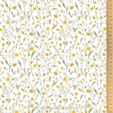 Baumwollstoff Wiesenblumen