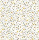 Baumwollstoff Wiesenblumen