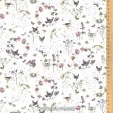 Baumwollstoff Landhausromantik