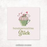Patch handgemachtes Glück
